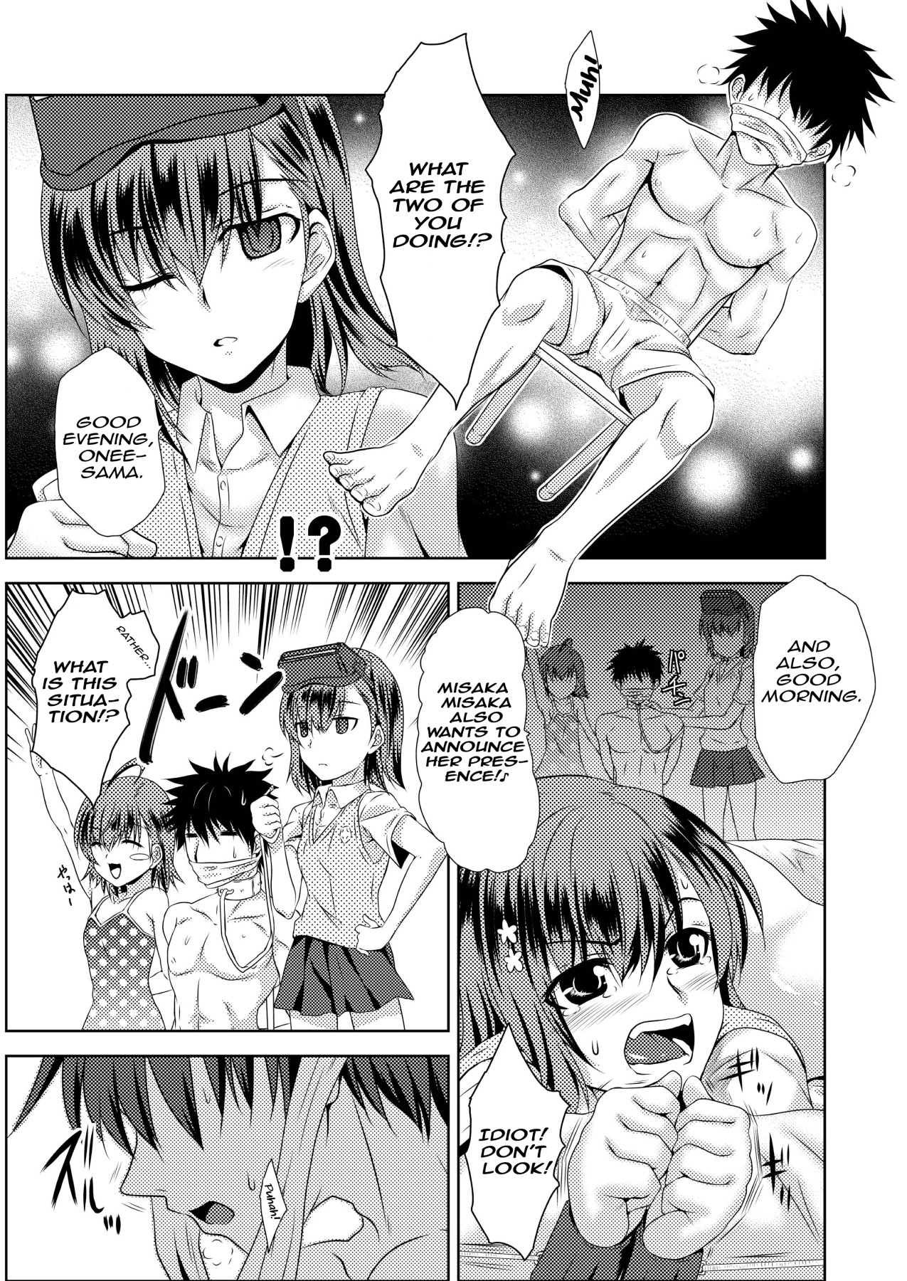 Hentai Manga Comic-Misaka x3 - To Your Honest Feelings-Read-17